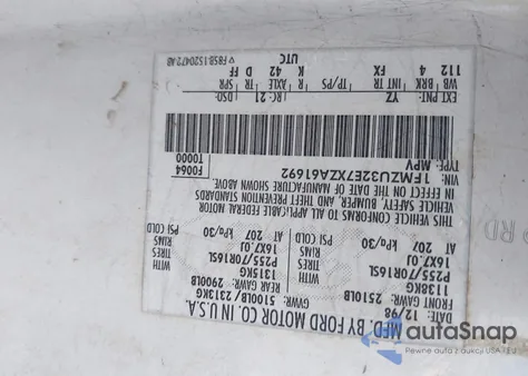 1999 Ford Explorer Eddie Bauer/Limited Edition/Xlt from USA, damaged, VIN 1FMZU32E7XZA61692